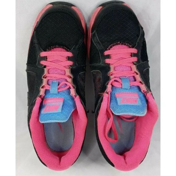 NIKE Dual Fusion ST 3 Women's Black/Pink/Blue Running Shoe Size 7 669750-003. - Picture 5 of 12